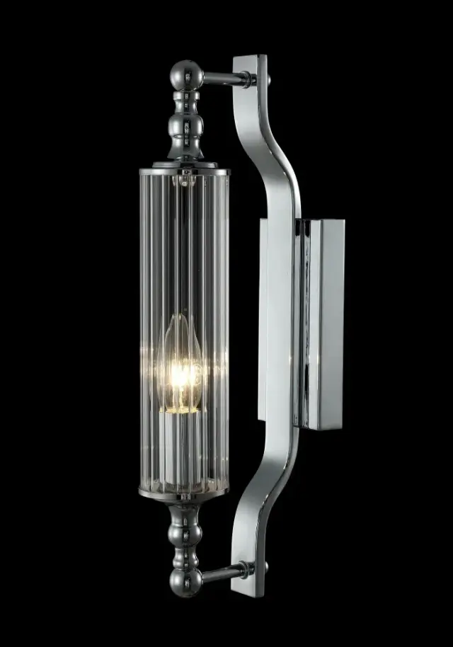 Бра Crystal Lux TOMAS AP1 CHROME — хром, ракурс 2