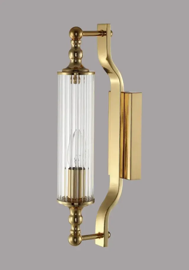 Бра Crystal Lux TOMAS AP1 GOLD — хром, ракурс 5