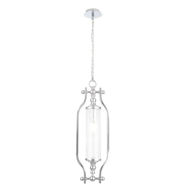 Светильник Crystal Lux TOMAS SP1 CHROME — хром, ракурс 2