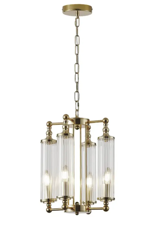Люстра Crystal Lux TOMAS SP4 BRASS — латунь