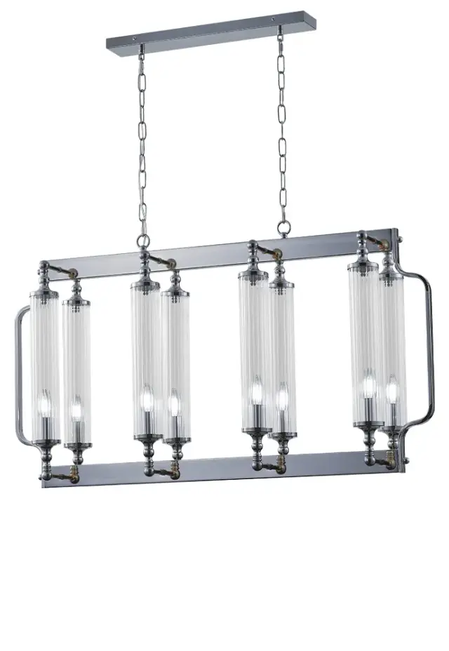 Светильник Crystal Lux TOMAS SP8 L1000 CHROME — хром