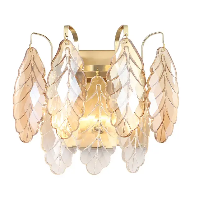 Бра Crystal Lux TREVI AP2 BRASS — латунь, ракурс 3