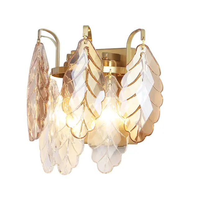 Бра Crystal Lux TREVI AP2 BRASS — латунь, ракурс 5