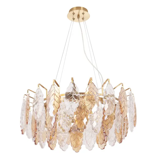Люстра Crystal Lux TREVI SP6 BRASS — латунь, ракурс 2
