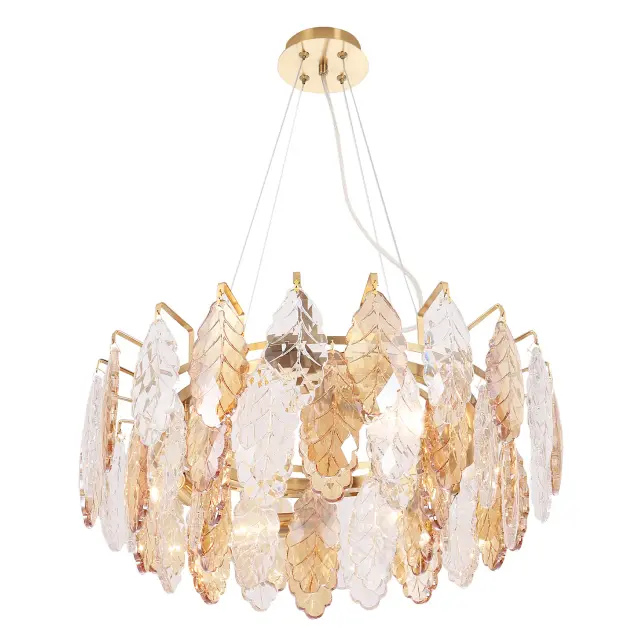Люстра Crystal Lux TREVI SP6 BRASS — латунь, ракурс 5