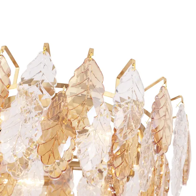 Люстра Crystal Lux TREVI SP6 BRASS — латунь, ракурс 6