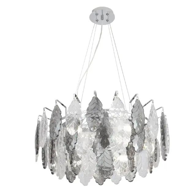 Люстра Crystal Lux TREVI SP6 CHROME — хром, ракурс 3