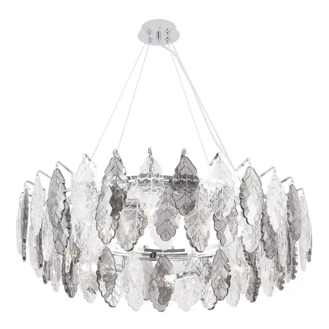 Люстра Crystal Lux TREVI SP8 CHROME — хром, ракурс 3