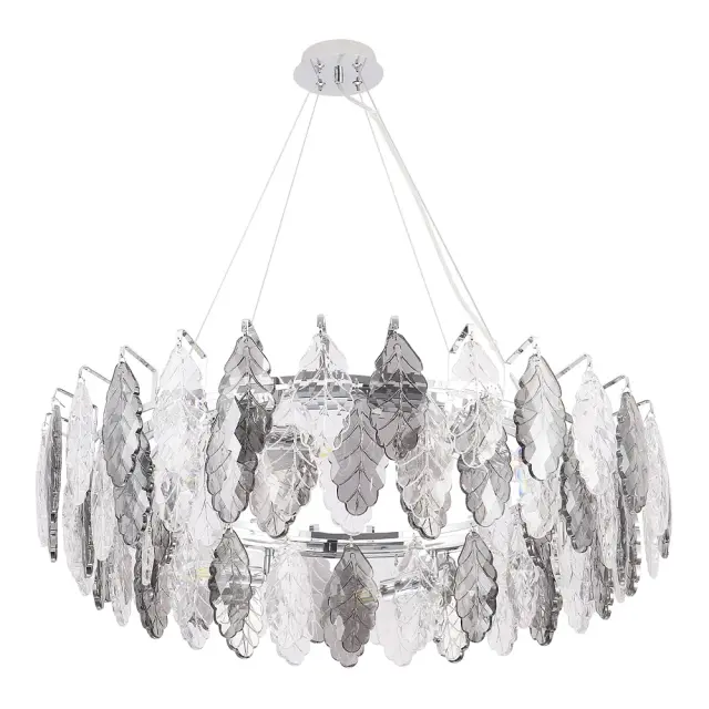 Люстра Crystal Lux TREVI SP8 CHROME — хром, ракурс 4