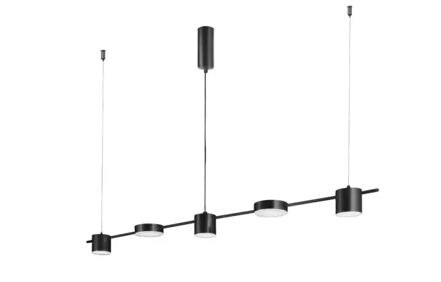 Светильник Crystal Lux TRISTAN SP5 L1200 BLACK — черный