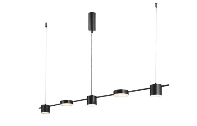 Светильник Crystal Lux TRISTAN SP5 L1200 BLACK — черный, ракурс 2
