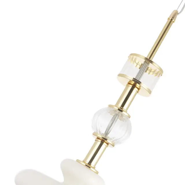 Светильник Crystal Lux VALENCIA SP1.1 GOLD — золотой, ракурс 3