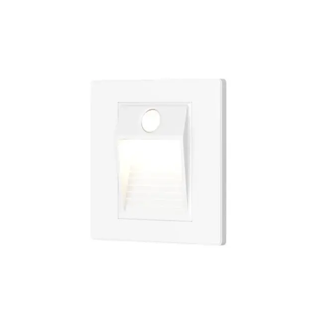 Встраиваемый в стену светильники Denkirs DK1020-WH SENSOR | СЕНСОР — белый, ракурс 4