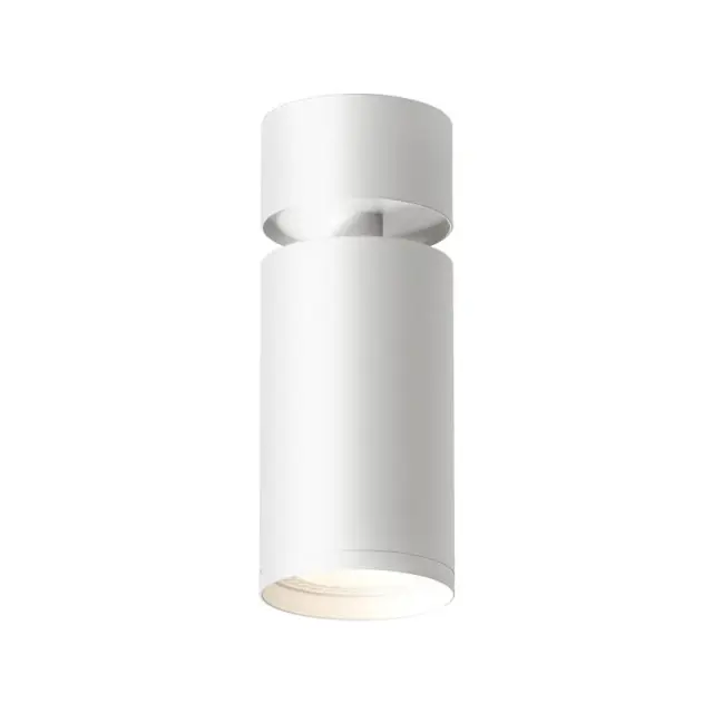 Точечный светильник Denkirs DK2029-WH TUBE | ТЬЮБ — белый, ракурс 2