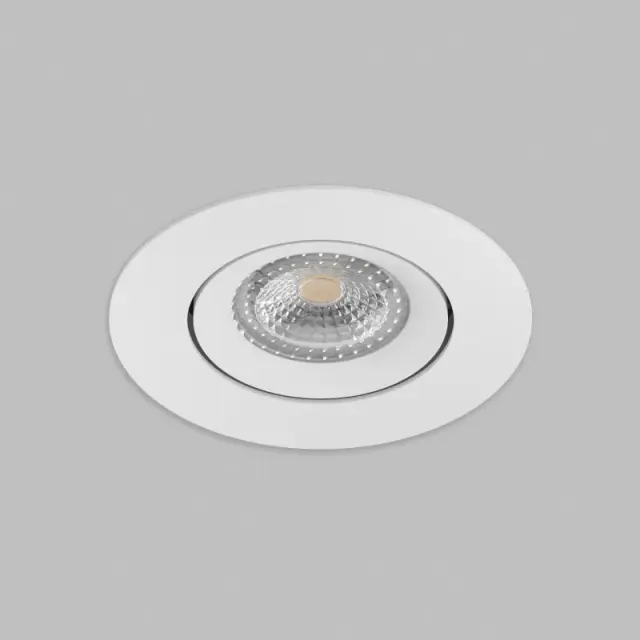 Точечный светильник Denkirs DK2037-WH ROTO MINI | РОТО МИНИ — белый, ракурс 9