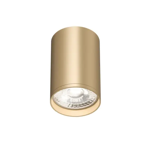 Точечный светильник Denkirs DK2050-SG TUBE | ТЬЮБ — золотой, ракурс 8