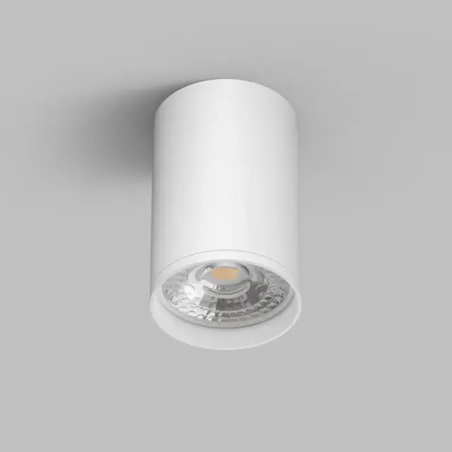 Точечный светильник Denkirs DK2050-WH TUBE | ТЬЮБ — белый, ракурс 2