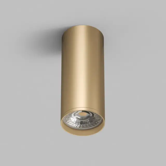 Точечный светильник Denkirs DK2051-SG TUBE | ТЬЮБ — золотой, ракурс 5