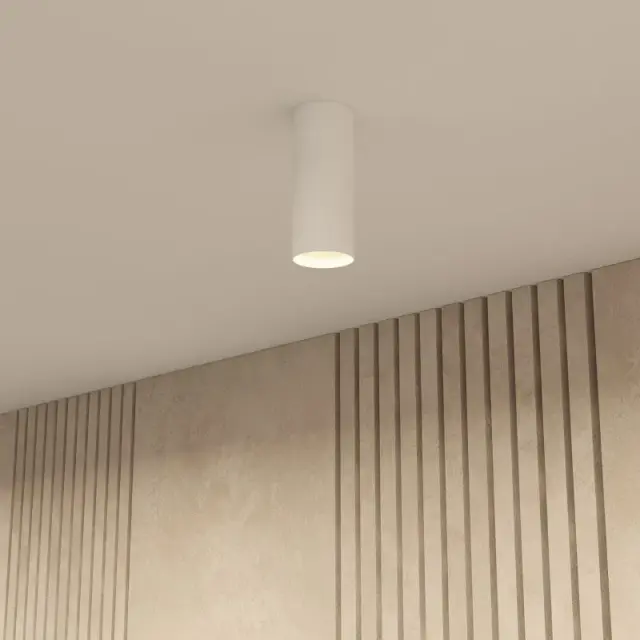 Точечный светильник Denkirs DK2051-WH TUBE | ТЬЮБ — белый, ракурс 8