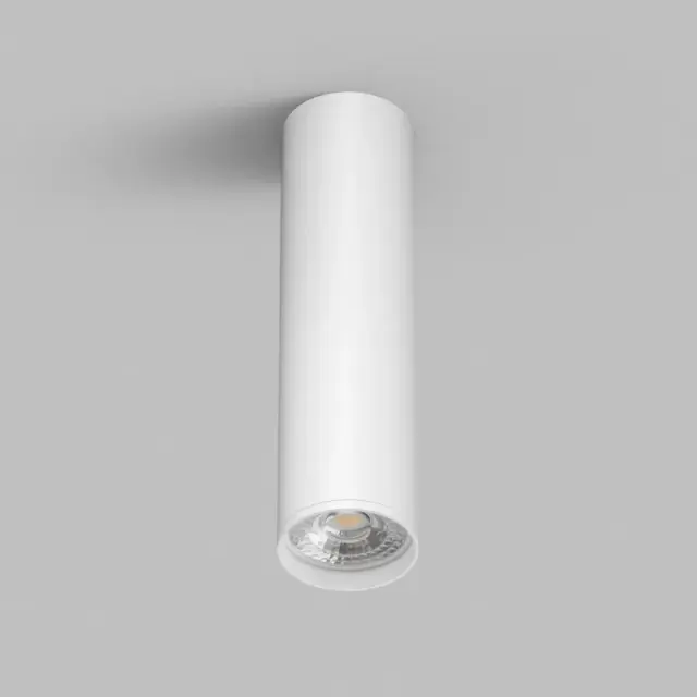 Точечный светильник Denkirs DK2052-WH TUBE | ТЬЮБ — белый, ракурс 2