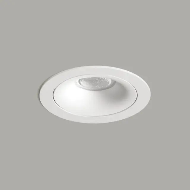 Точечный светильник Denkirs DK2120-WH ROTO | РОТО — белый, ракурс 4