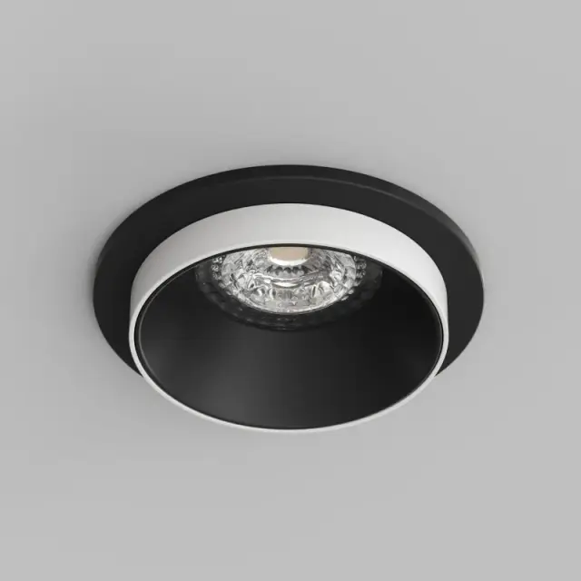 Точечный светильник Denkirs DK2400-BK LEMVIK | ЛЭМВИК — черный, ракурс 2