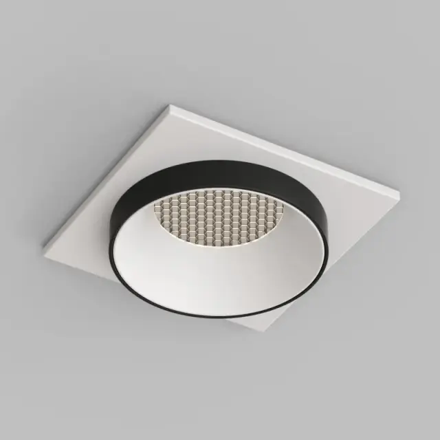 Точечный светильник Denkirs DK2402-BK LEMVIK | ЛЭМВИК — белый, ракурс 3