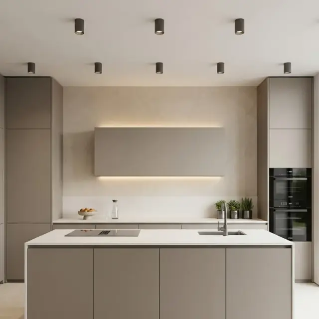 Точечный светильник Denkirs DK3007-BK FARUM | ФАРУМ — черный, ракурс 7