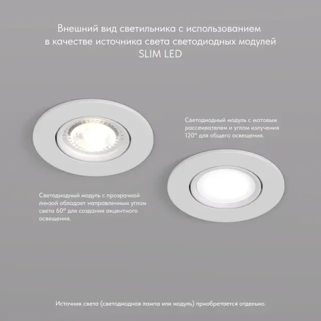 Точечный светильник Denkirs DK3020-WH BILLUM | БИЛЛУМ — белый, ракурс 5
