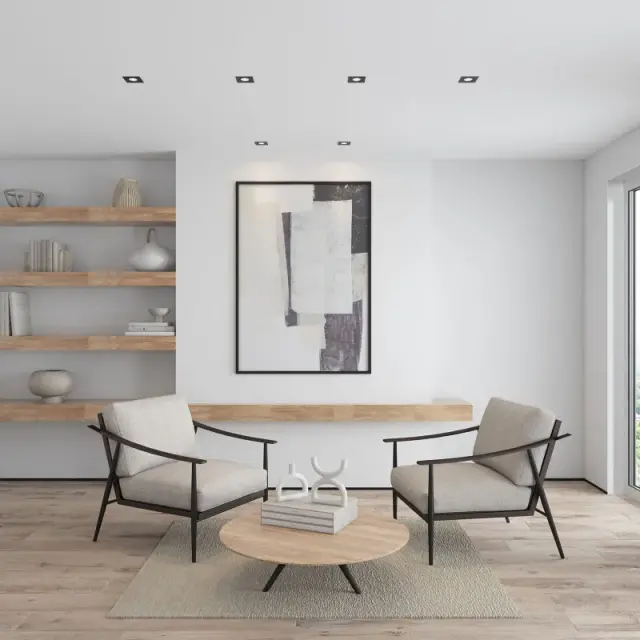 Точечный светильник Denkirs DK3021-BK BILLUM | БИЛЛУМ — черный, ракурс 7
