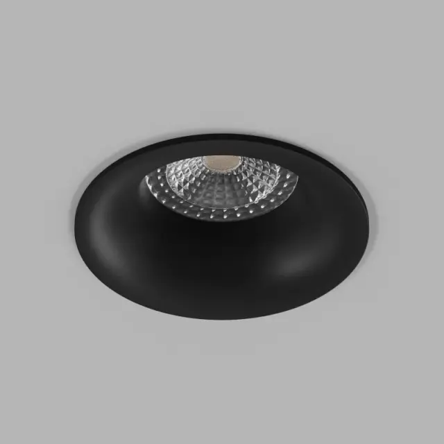 Точечный светильник Denkirs DK3024-BK KIBEK | КИБЭК — черный, ракурс 2