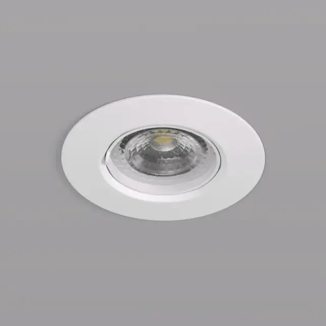 Точечный светильник Denkirs DK3028-WH TISTED | ТИСТЕД — белый, ракурс 2