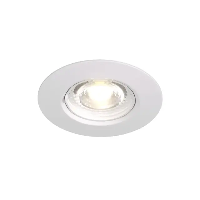 Точечный светильник Denkirs DK3028-WH TISTED | ТИСТЕД — белый, ракурс 5