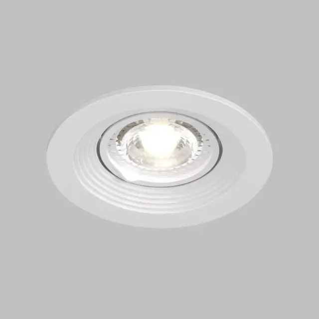 Точечный светильник Denkirs DK3029-WH TISTED | ТИСТЕД — белый, ракурс 2