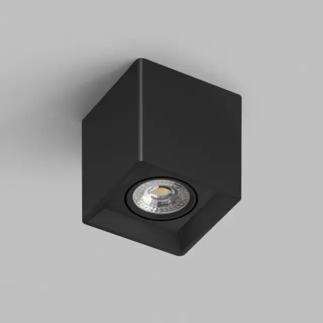 Точечный светильник Denkirs DK3030-BK SORO | СОРО — черный, ракурс 6