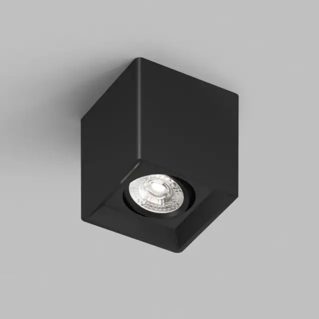 Точечный светильник Denkirs DK3030-BK SORO | СОРО — черный, ракурс 7