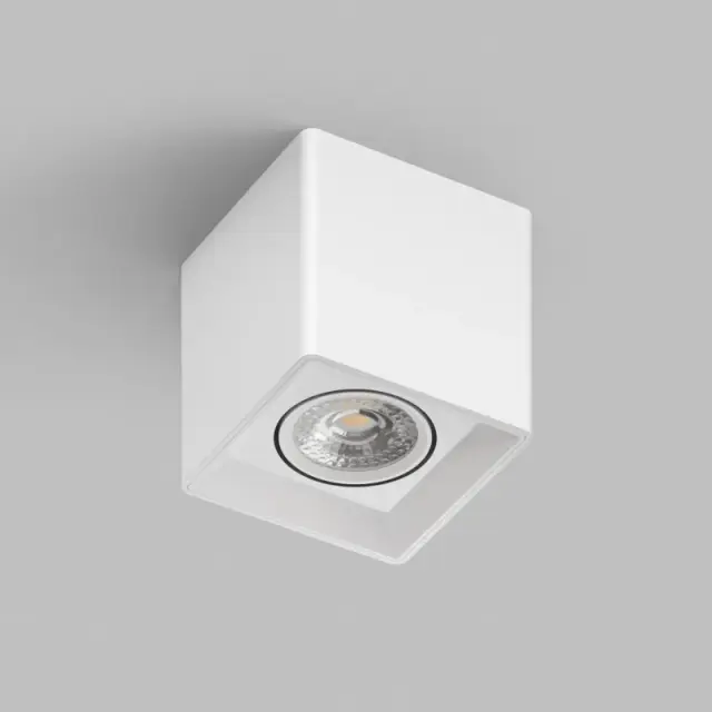 Точечный светильник Denkirs DK3030-WH SORO | СОРО — белый, ракурс 6