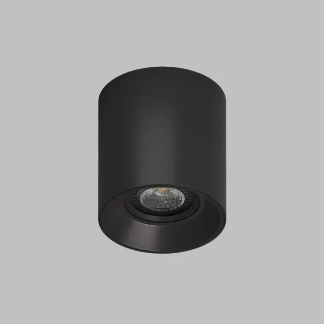 Точечный светильник Denkirs DK3040-BK SORO | СОРО — черный, ракурс 3