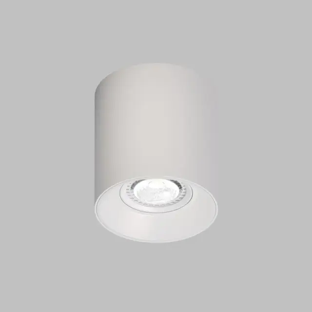 Точечный светильник Denkirs DK3040-WH SORO | СОРО — белый, ракурс 3