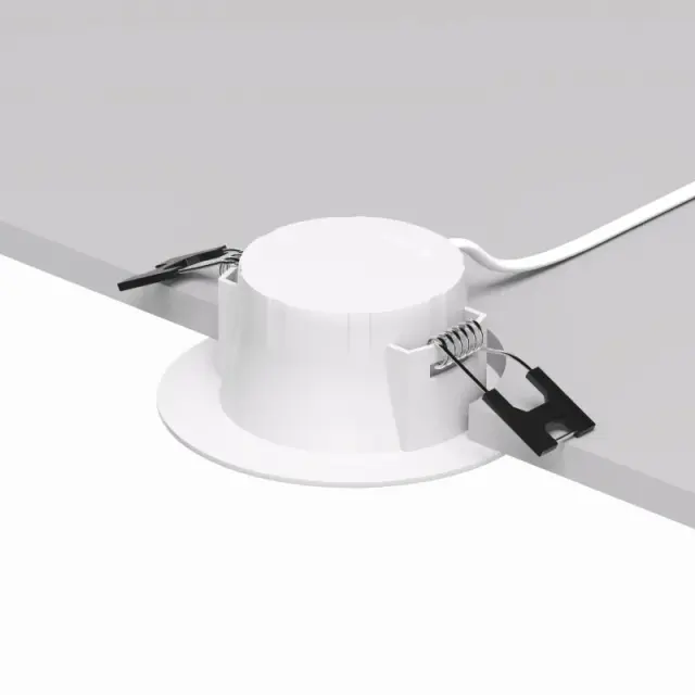 Точечный светильник Denkirs DK3046-WH SNARTUN | СНАРТУН — белый, ракурс 3