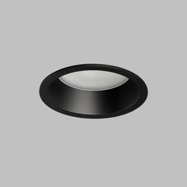 Точечный светильник Denkirs DK3103-BK DEEP | ДИП — черный, ракурс 2