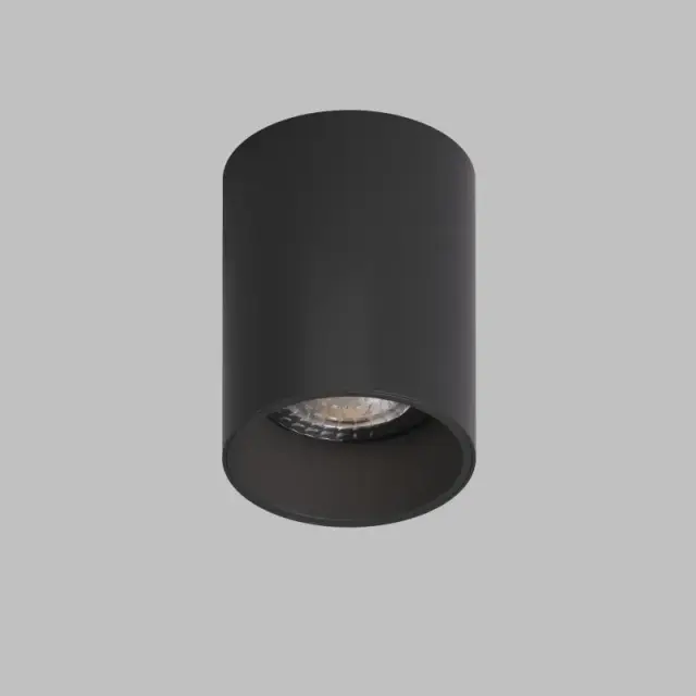 Точечный светильник Denkirs DK3110-BK NEAT | НИТ — черный, ракурс 2