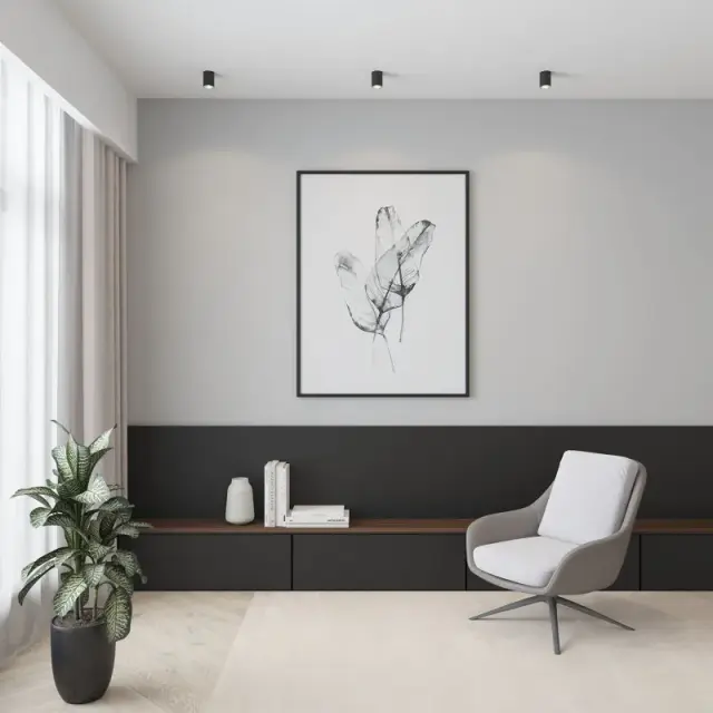 Точечный светильник Denkirs DK3110-BK NEAT | НИТ — черный, ракурс 7