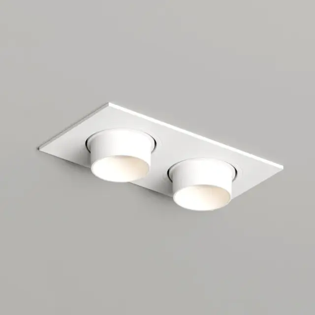 Точечный светильник Denkirs DK3122-WH ROND | РОНД — белый