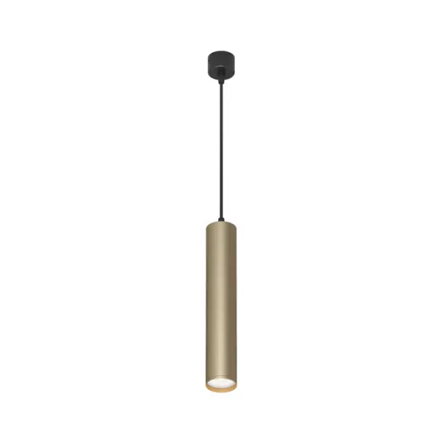 Светильник Denkirs DK4050-BG TUBE | ТЬЮБ — черный, ракурс 3