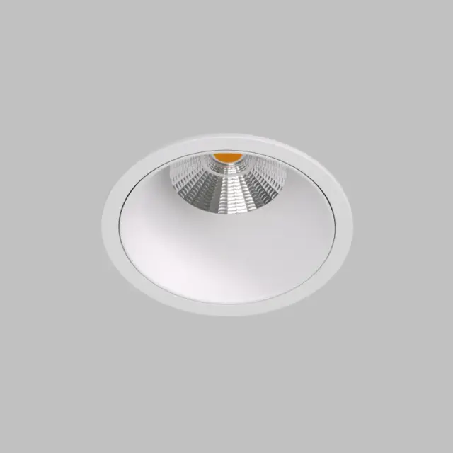 Точечный светильник Denkirs DK4400-WH GRENA | ГРИНА — белый, ракурс 2