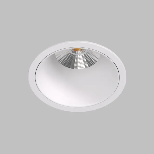 Точечный светильник Denkirs DK4500-WH GRENA | ГРИНА — белый, ракурс 2