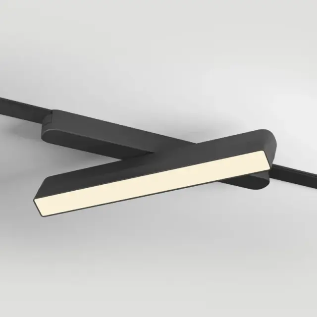 Трековый светильник Denkirs DK5303-BK AIR LINEAR | ЭЙР ЛИНЕАР — черный, ракурс 3