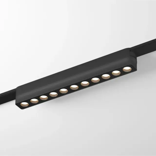 Трековый светильник Denkirs DK5305-BK AIR GRILL | ЭЙР ГРИЛЬ — черный