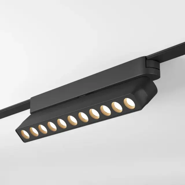 Трековый светильник Denkirs DK5308-BK AIR GRILL | ЭЙР ГРИЛЬ — черный